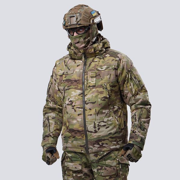 Тактическая зимняя куртка UATAC Multicam Membrane Climashield Apex XS 3714 фото